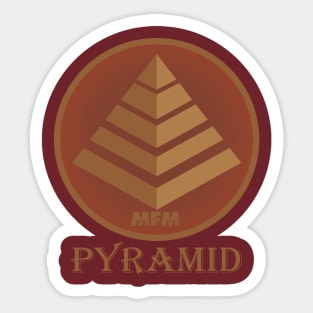 Pyramid03 Sticker